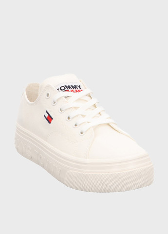 Білі кеди Tommy Jeans