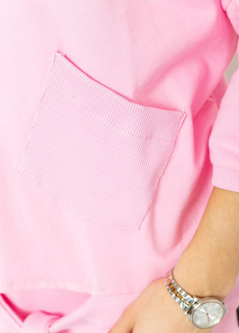 Светло-розовый демисезонный комплект (свитер, юбка) Kamomile