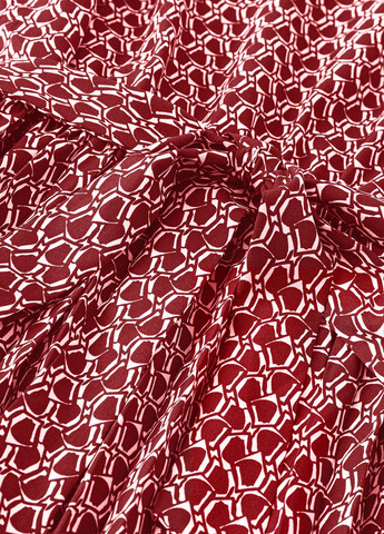 Бордовое праздничный, кэжуал платье платье-футболка, а-силуэт SHEIN с рисунком