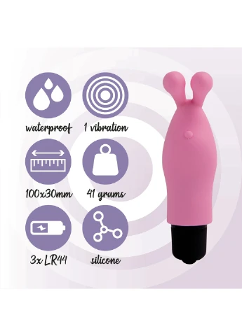 Вибратор на палец Magic Finger Vibrator Pink FeelzToys (252297617)