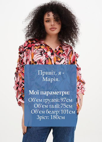 Комбінована блуза investments woman