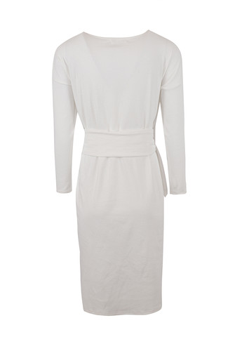 Белое кэжуал платье Glamorous однотонное