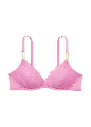 Розовый демисезонный комплект (бюстгалтер, трусики) Victoria's Secret