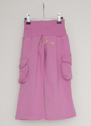 Розово-лиловые кэжуал демисезонные прямые брюки Sprider