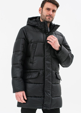 Чорний зимній Пуховик Sun's House