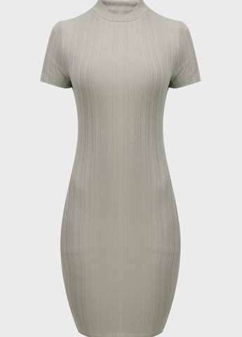 Серое кэжуал платье силуэтная Calvin Klein Jeans однотонное