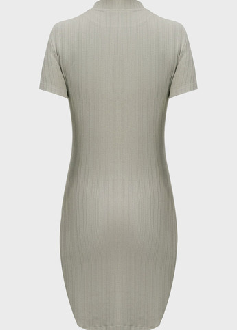 Серое кэжуал платье силуэтная Calvin Klein Jeans однотонное