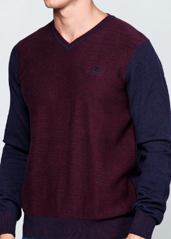 Бордовый демисезонный пуловер пуловер State of Art