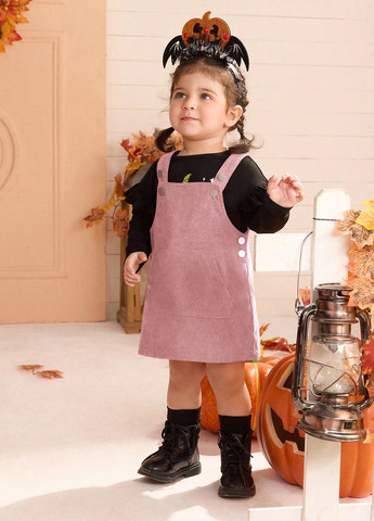 Демисезонный сарафан SHEIN однотонный