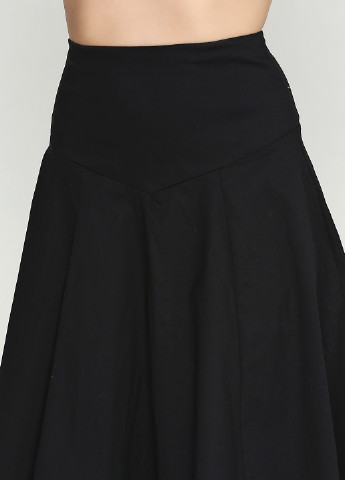 Черная кэжуал однотонная юбка Kimchi Blue со средней талией
