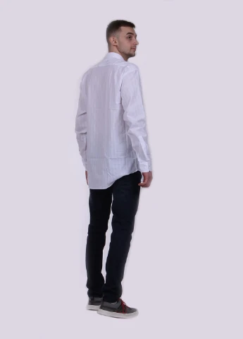 Белая рубашка однотонная Zegna