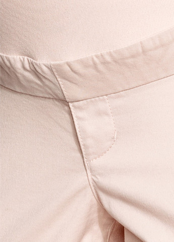 Розовые кэжуал демисезонные чиносы брюки H&M