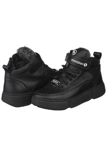 Чорні Осінні зимові кросівки для підлітка bas xl Monster