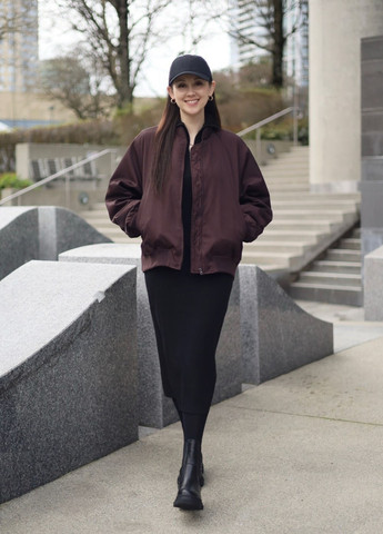 Черное кэжуал платье платье-водолазка Uniqlo однотонное