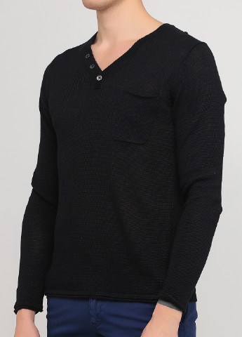 Чорний демісезонний пуловер пуловер Drykorn