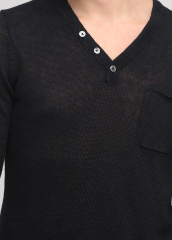 Чорний демісезонний пуловер пуловер Drykorn