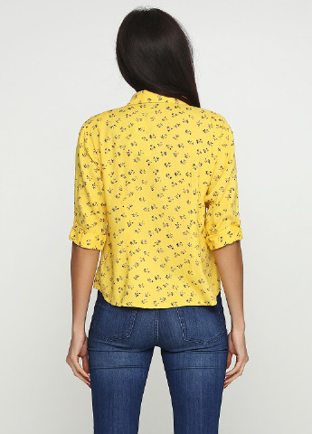 Желтая демисезонная блуза Nanka