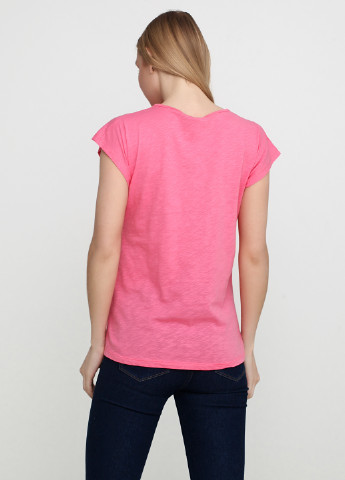 Розовая летняя футболка SEZ 10