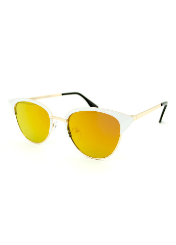 Солнцезащитные очки Aedoll однотонные белые