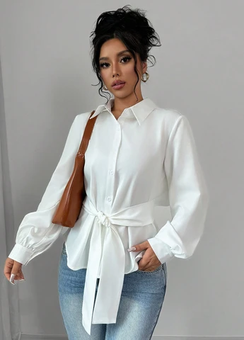 Біла блуза SHEIN