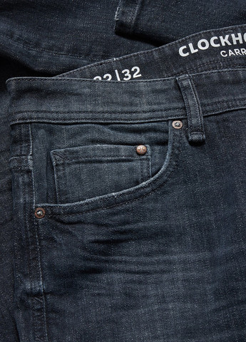 Темно-серые демисезонные зауженные джинсы C&A