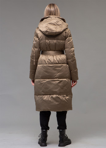 Оливковый зимний Пуховик ZLLY