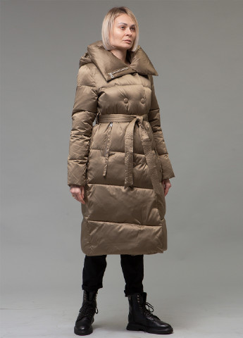 Оливковый зимний Пуховик ZLLY