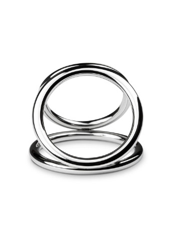 Потрійне ерекційне кільце - Triad Chamber Metal Cock and Ball Ring - Large Sinner Gear Unbendable (255073387)