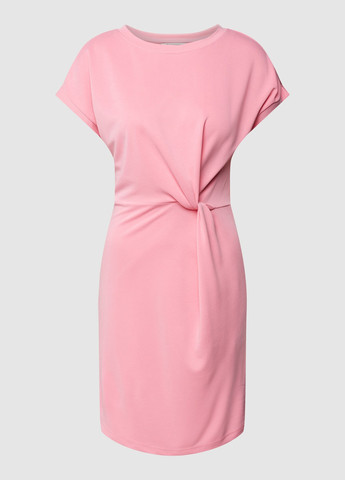 Розовое кэжуал платье Tom Tailor однотонное
