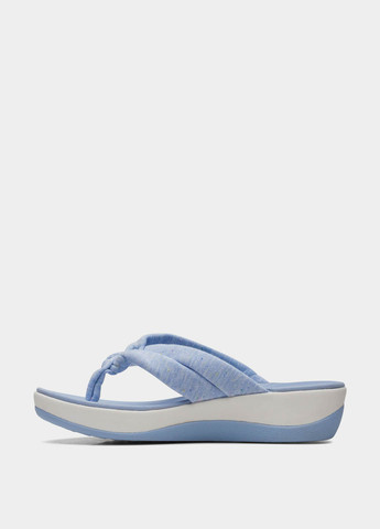 Голубые кэжуал вьетнамки Clarks