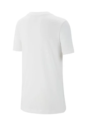 Белая демисезонная футболка ar5254-100 Nike B NSW TEE EMB FUTURA
