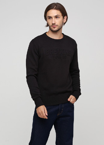 Чорний демісезонний пуловер пуловер Terranova