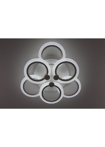 Люстра стельова LED з пультом A2374/3+3S-RGB-wh Білий 11х47х47 см. Sunnysky (253527748)
