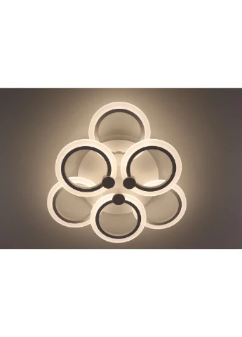 Люстра стельова LED з пультом A2374/3+3S-RGB-wh Білий 11х47х47 см. Sunnysky (253527748)