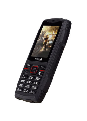 Мобильный телефон (4827798374924) Sigma x-treme az68 black red (253506988)