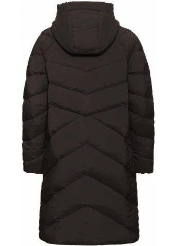 Темно-коричневый зимний Пуховик Jack Wolfskin