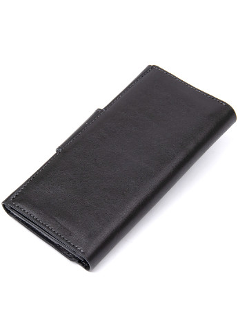 Мужское кожаное портмоне 10х19,5х2,5 см Grande Pelle (253491176)