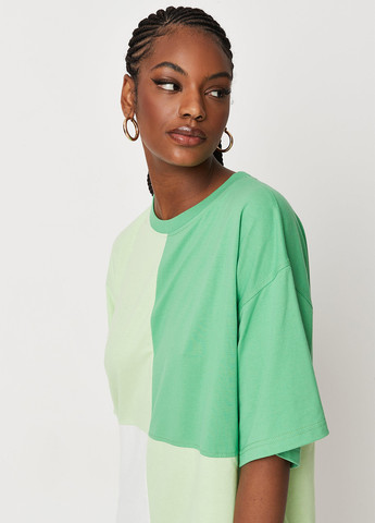 Комбінована кежуал сукня сукня-футболка Missguided однотонна