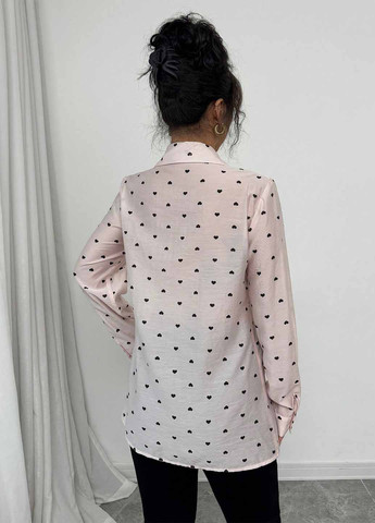 Бледно-розовая блуза SHEIN