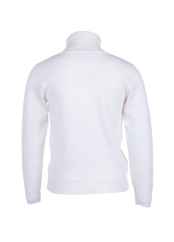 Белый демисезонный свитер Flash