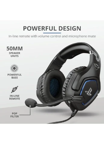 Наушники (23530) Trust GXT 488 Forze-G for PS4 Black (250310068)