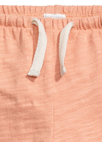 Персиковые домашние демисезонные брюки H&M