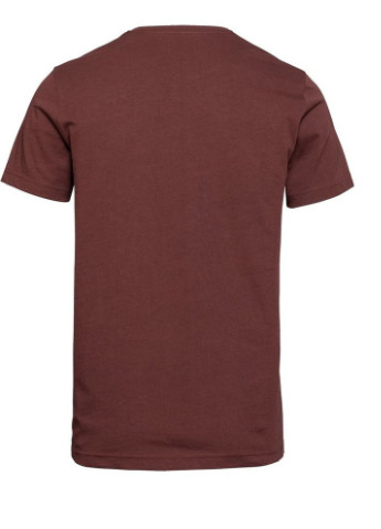 Темно-бордовая мужская футболка Livergy
