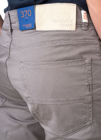 Бежевые летние брюки Trussardi Jeans