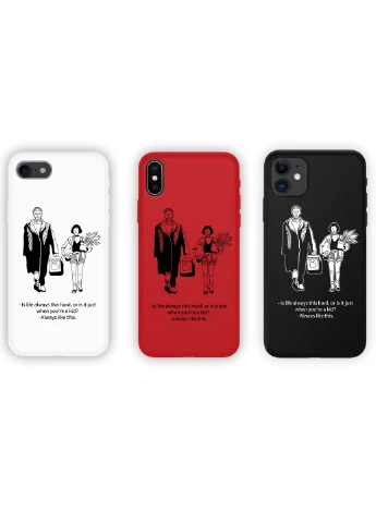 Чохол силіконовий Apple Iphone 8 Леон кілер (Leon) (6151-1454) MobiPrint (219776369)
