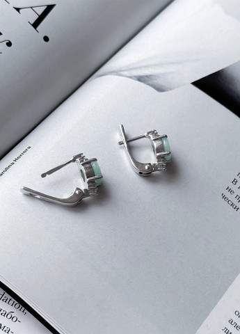 Серьги Silver Flame (295365802)