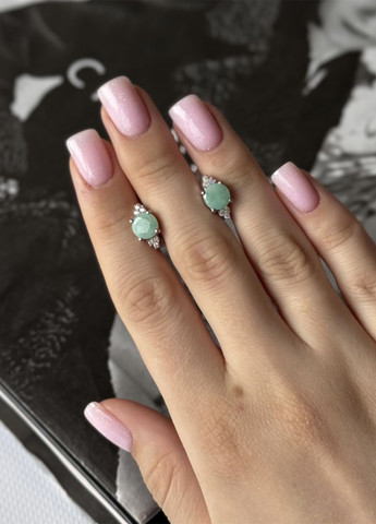 Серьги Silver Flame (295365802)