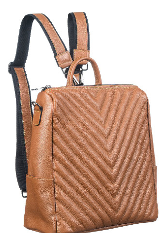 Кожаный рюкзак цвета кэмел Conte Frostini (254368097)