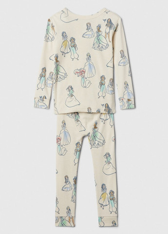 Молочна всесезон піжама (лонгслів, штани) лонгслів + брюки Gap