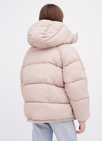 Бежевая зимняя куртка EQUILIBRI